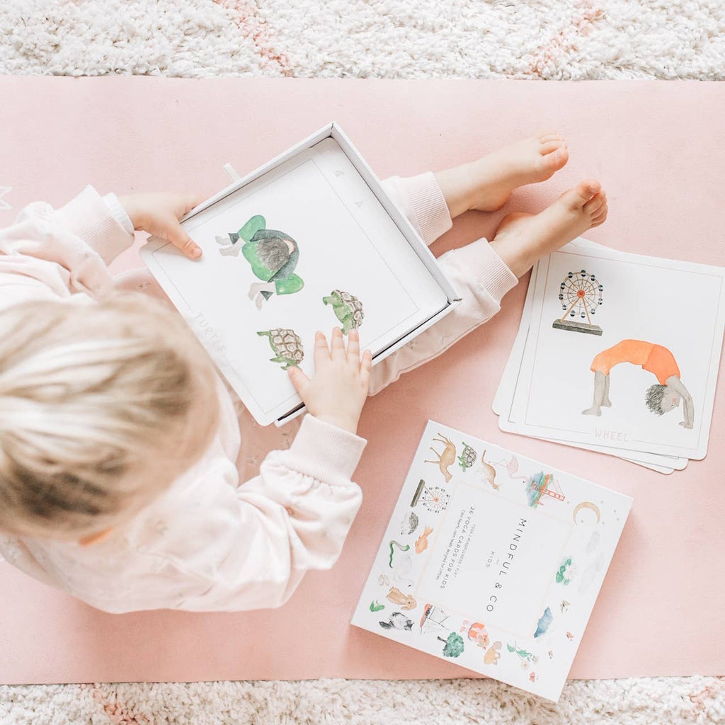 Mindful & Co Kids Yoga Flash Cards