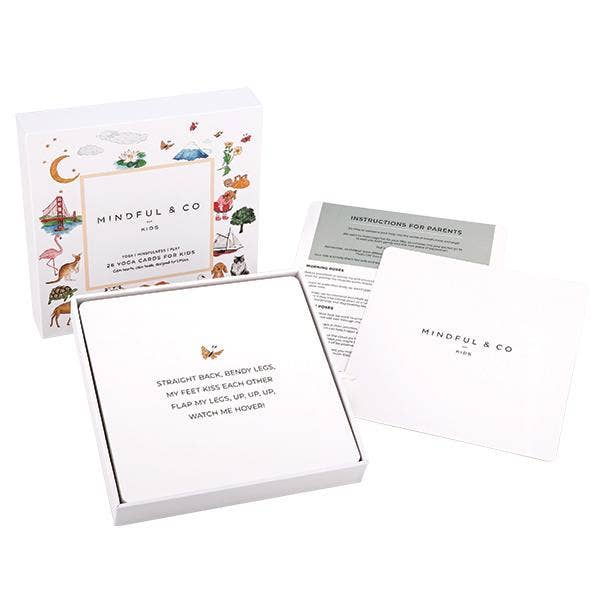 Mindful & Co Kids Yoga Flash Cards