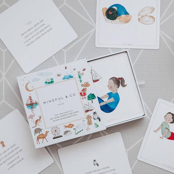 Mindful & Co Kids Yoga Flash Cards