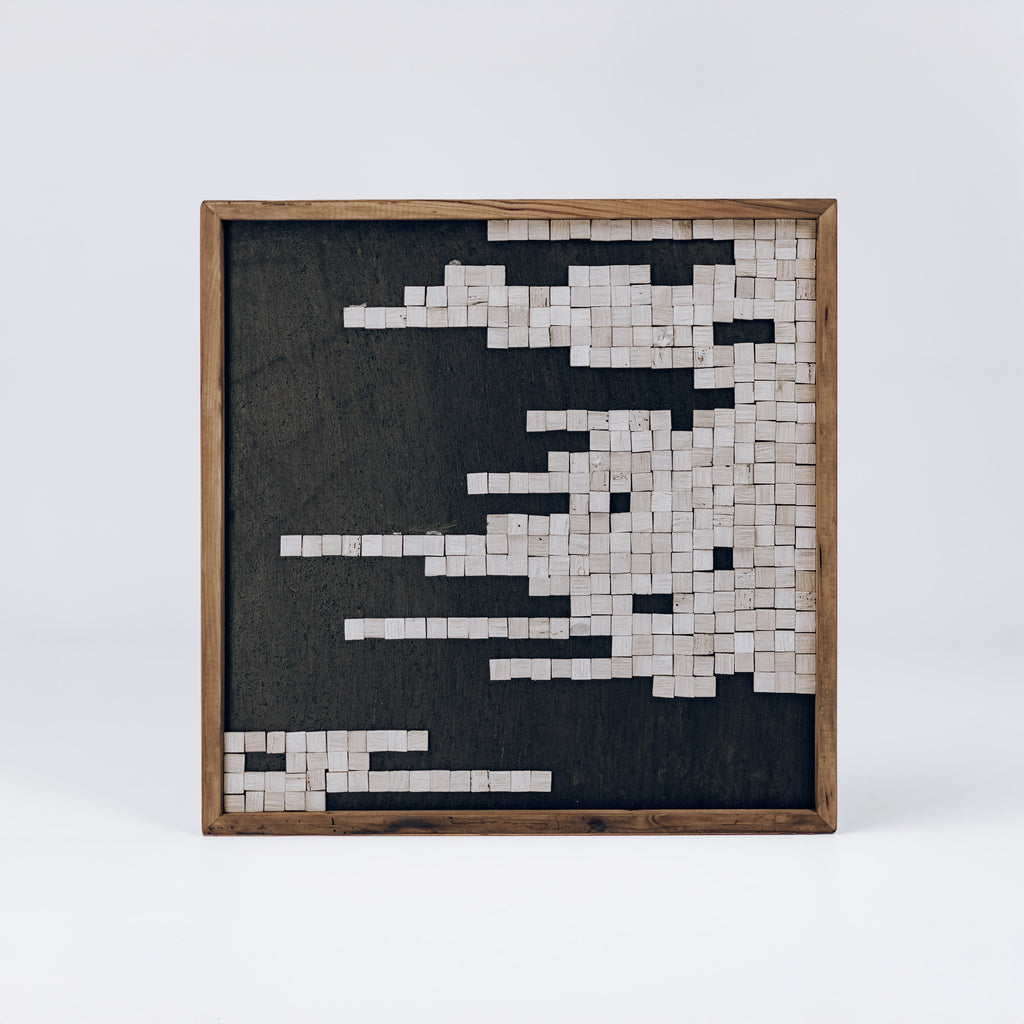 Timber Hues - 62x62cm