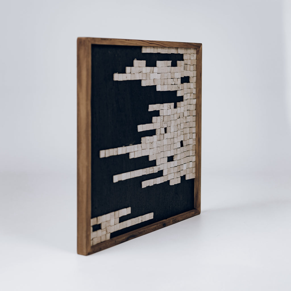 Timber Hues - 62x62cm