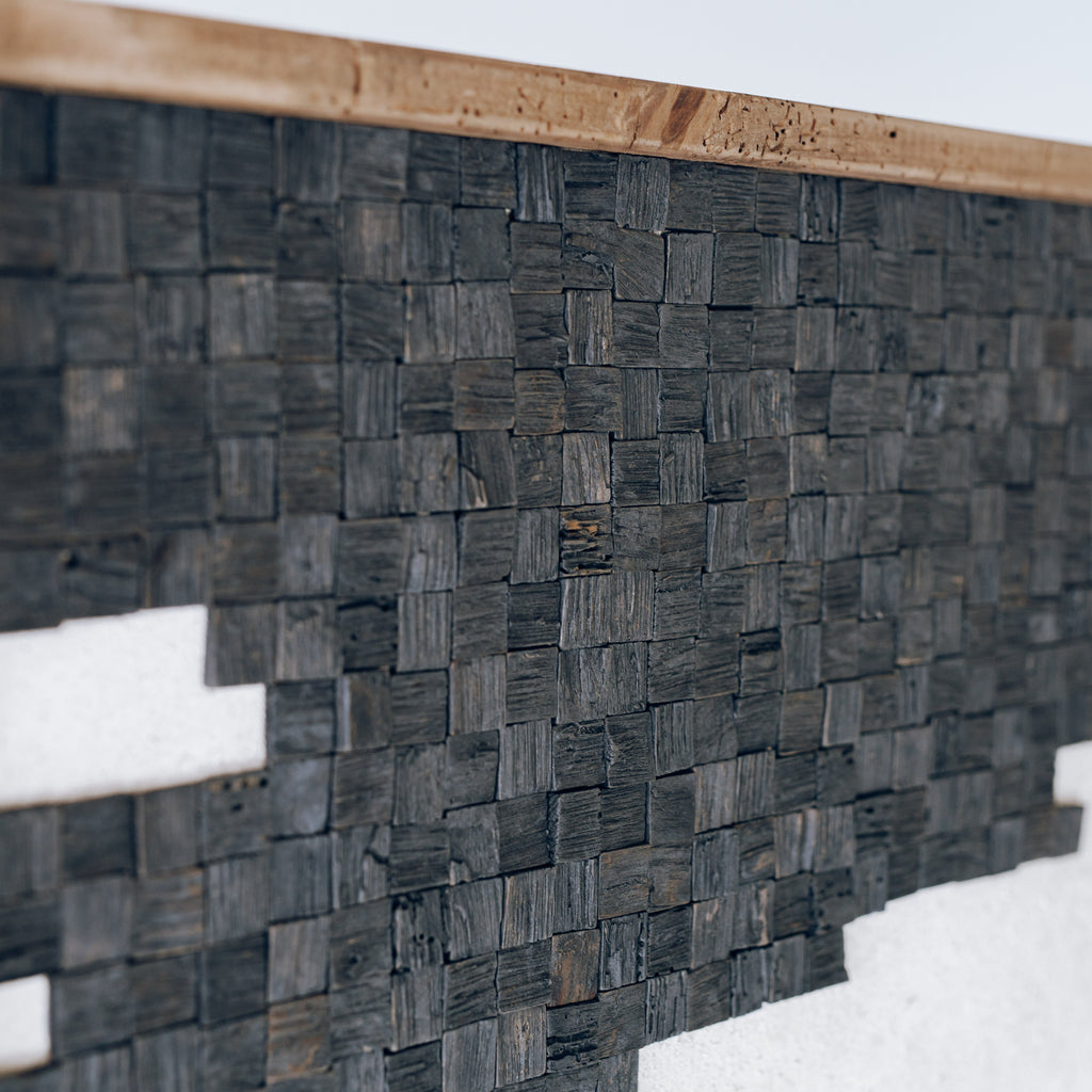 Timbered Contours - 82x122cm