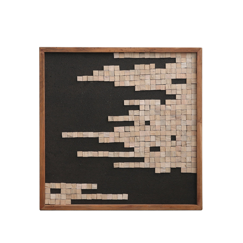 Timber Hues - 62x62cm