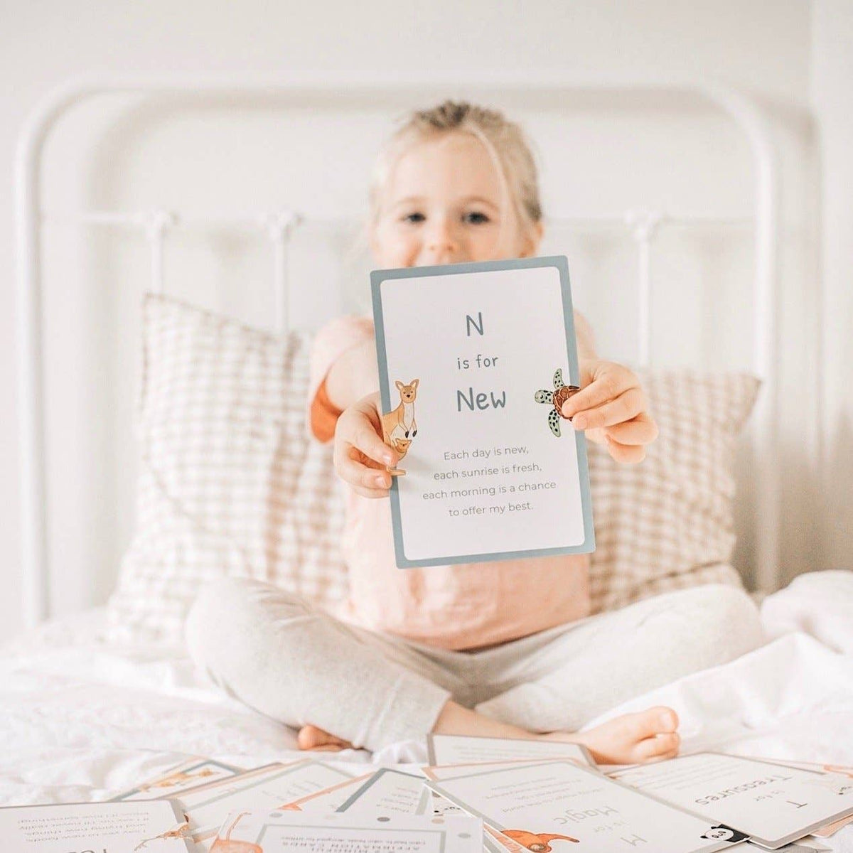 Mindful & Co Kids A–Z Mindfulness Affirmation Cards