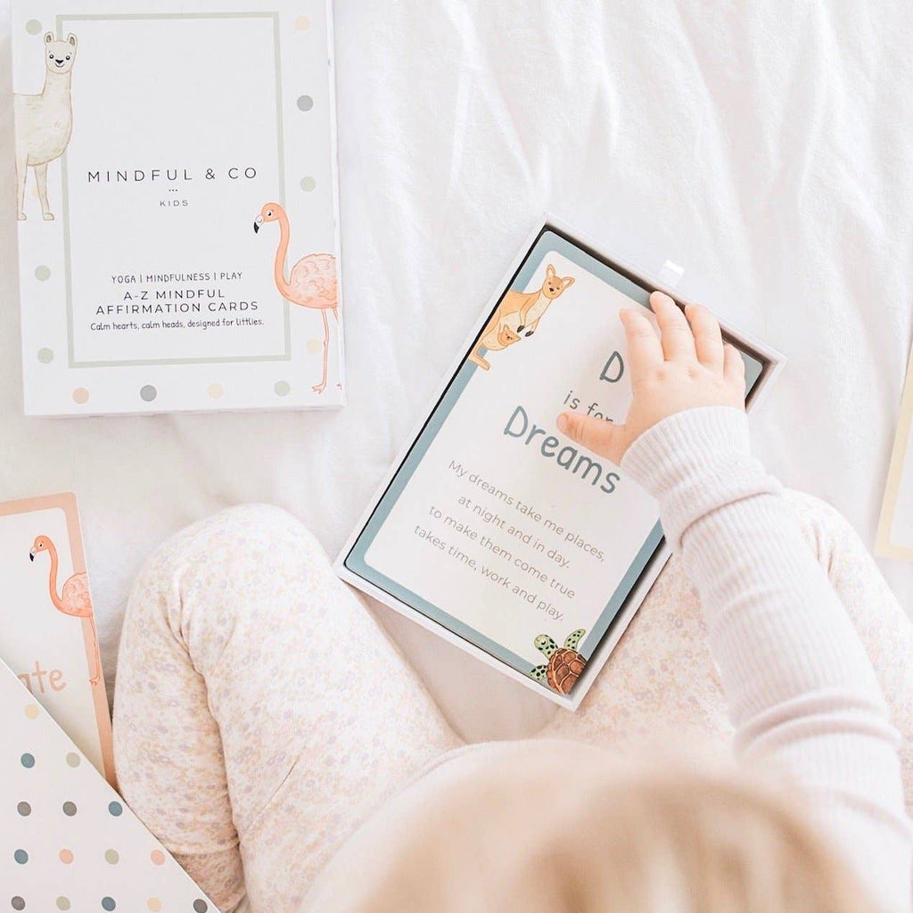 Mindful & Co Kids A–Z Mindfulness Affirmation Cards