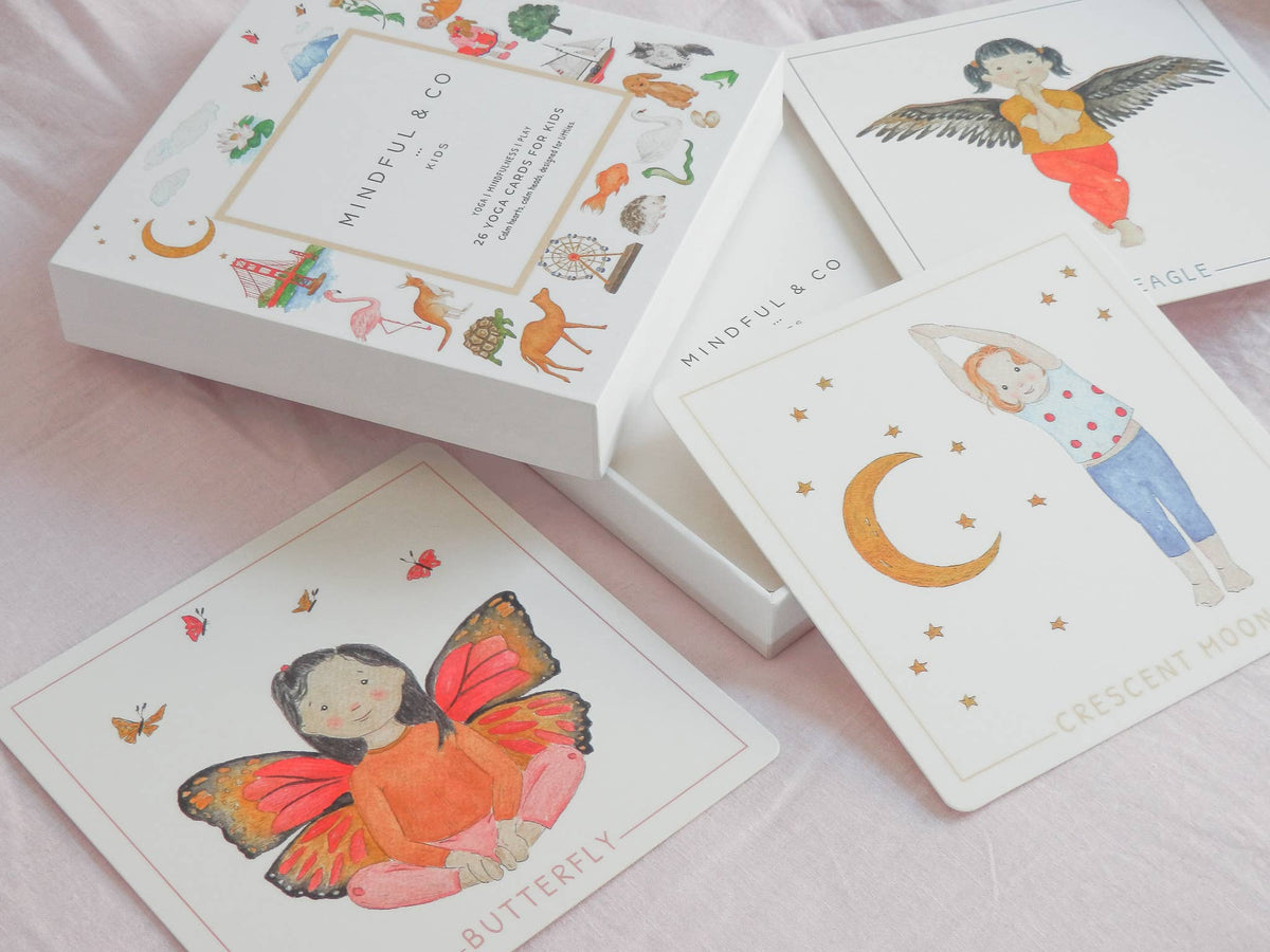 Mindful & Co Kids Yoga Flash Cards