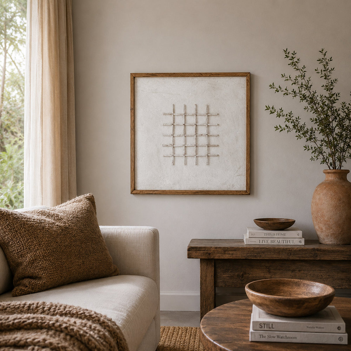 Rustic Reverie Light - 62x62cm