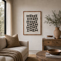 Silhouettes of Elm - 62x82cm