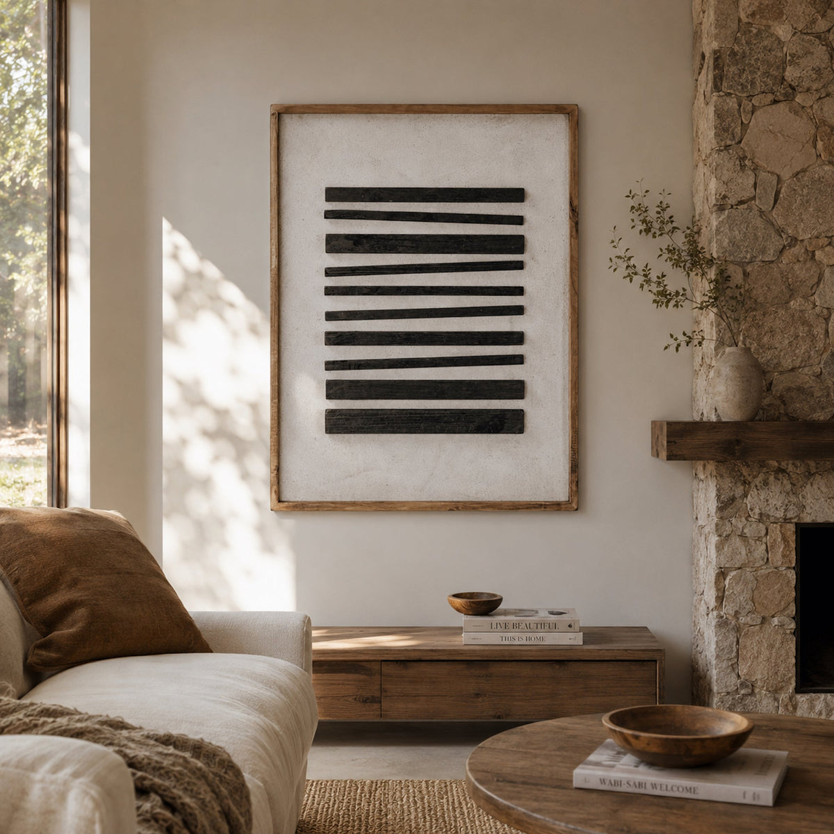 Strahan Horizon Dark - 62x82cm