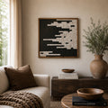 Timber Hues - 62x62cm